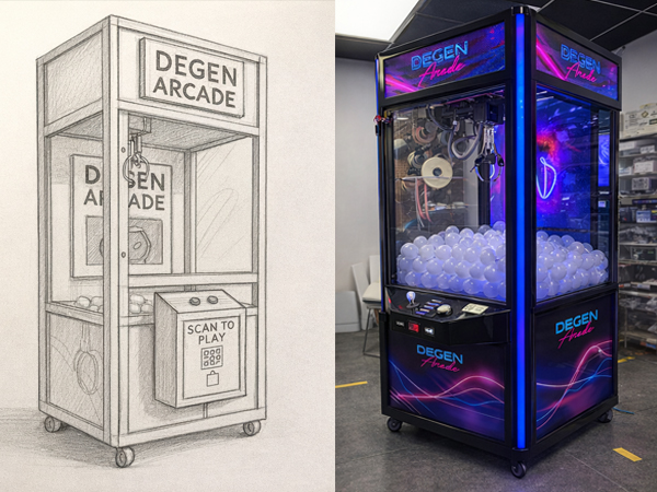 Degen Arcade, blockchain gaming and digital asset distribution platform