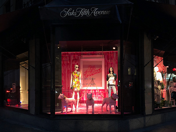 Saks Fifth Avenue visual identity, luxury brand storytelling